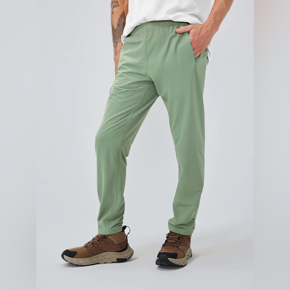 Outdoor Voices RecTrek Pant 29”, size XS, color Light Green